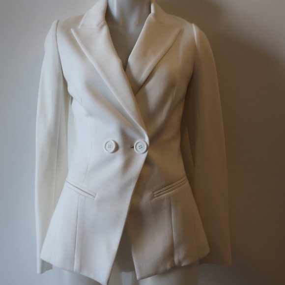 BAILEY 44 OFF-WHITE JACKET BLAZER SZ S * - Picture 2 of 7